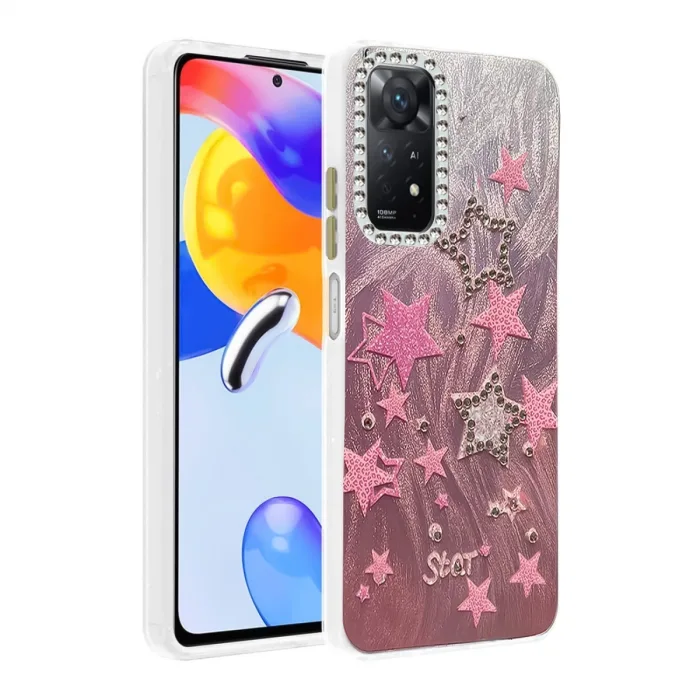 Xiaomi Redmi Note 12 Pro 4g Kılıf Blade Aynalı Desenli Kapak - Desen 7