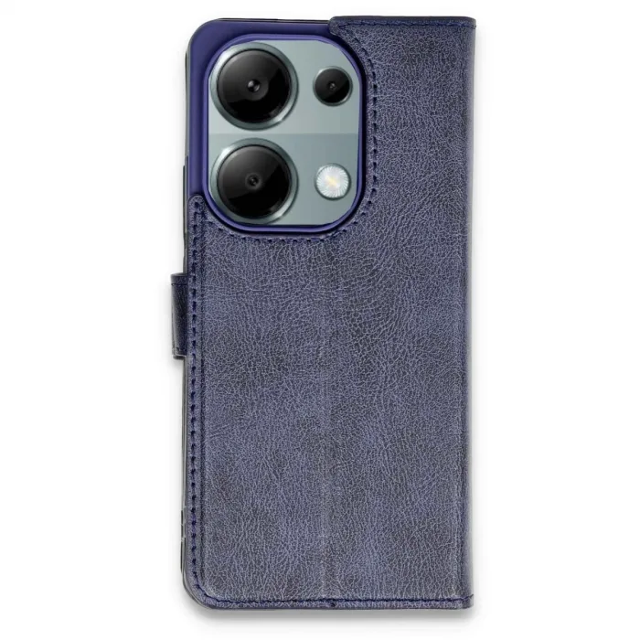 Xiaomi Redmi Note 13 Pro 4g Kılıf Trend S Plus Kapaklı Kılıf - Lacivert