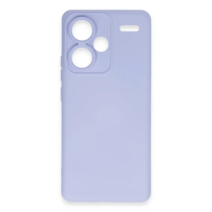 Xiaomi Redmi Note 13 Pro Plus Kılıf Nano İçi Kadife Silikon - Lila