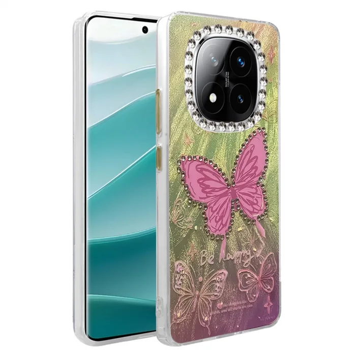 Xiaomi Redmi Note 14 Pro 5g Kılıf Blade Aynalı Desenli Kapak - Desen 5