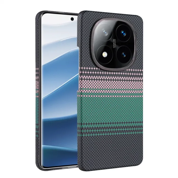 Xiaomi Redmi Note 14 Pro 5g Vega Magsafe Kapak - Yeşil