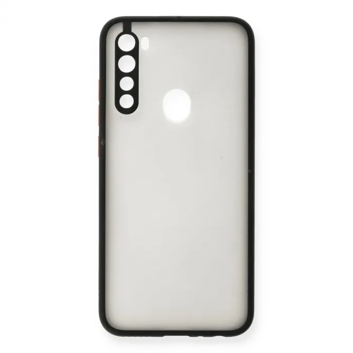 Xiaomi Redmi Note 8 Kılıf Montreal Silikon Kapak - Siyah