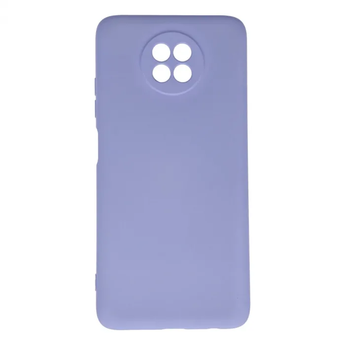 Xiaomi Redmi Note 9 5g Kılıf Nano İçi Kadife Silikon - Lila