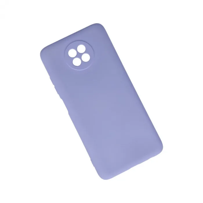 Xiaomi Redmi Note 9 5g Kılıf Nano İçi Kadife Silikon - Lila