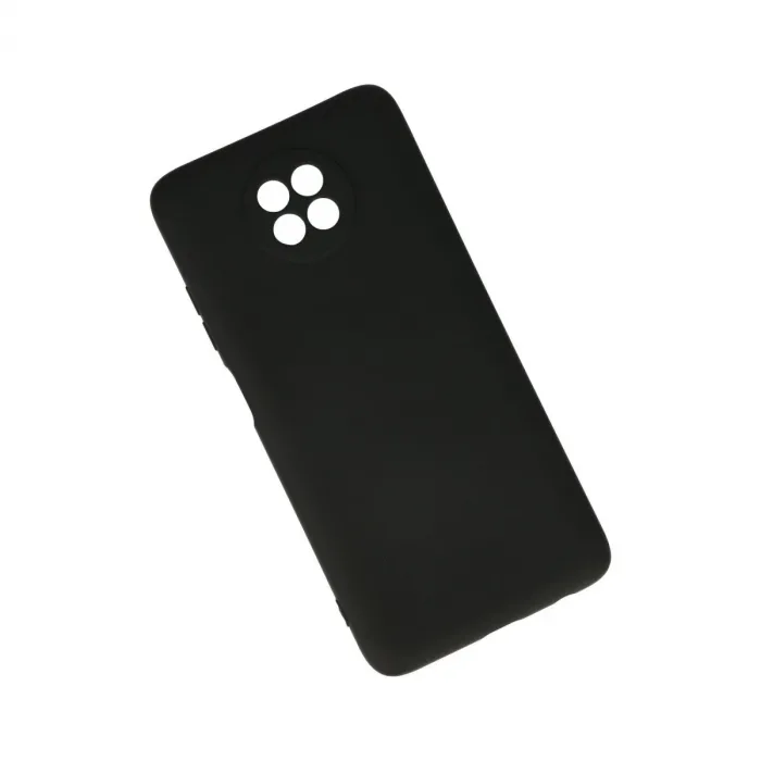 Xiaomi Redmi Note 9 5g Kılıf Nano İçi Kadife Silikon - Siyah