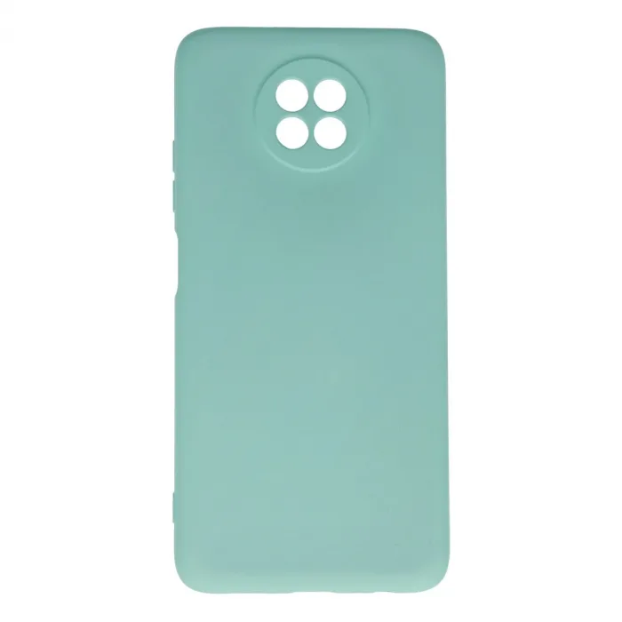 Xiaomi Redmi Note 9 5g Kılıf Nano İçi Kadife Silikon - Turkuaz