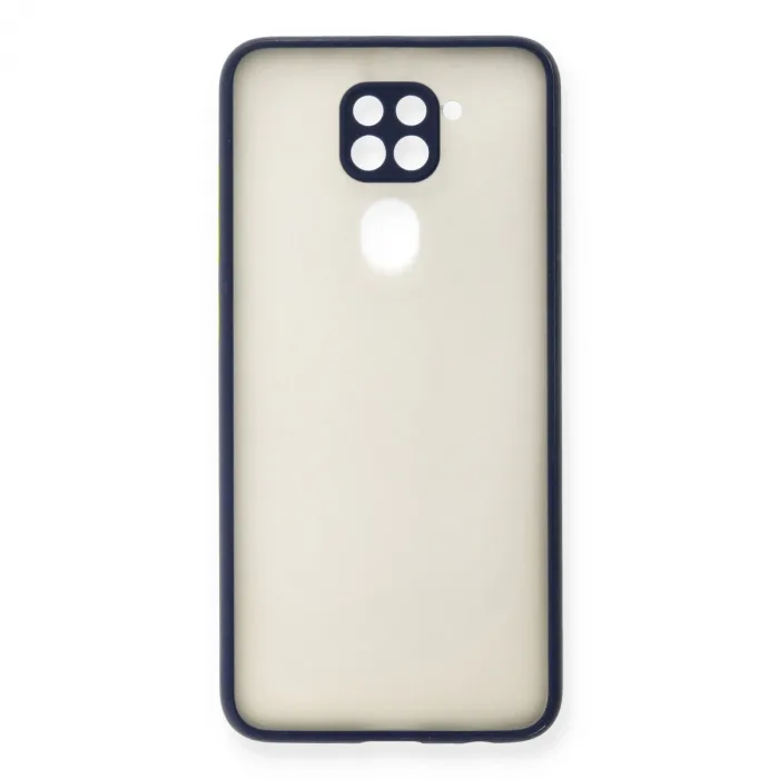 Xiaomi Redmi Note 9 Kılıf Montreal Silikon Kapak - Lacivert