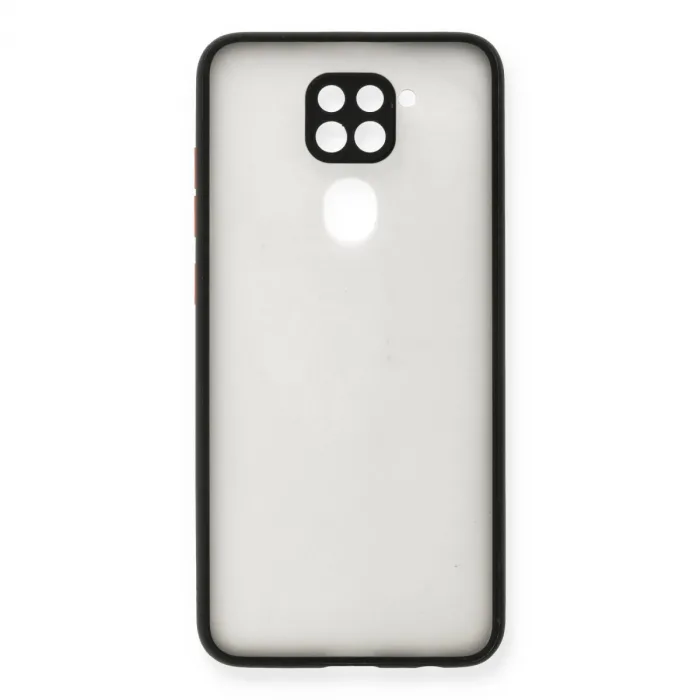 Xiaomi Redmi Note 9 Kılıf Montreal Silikon Kapak - Siyah