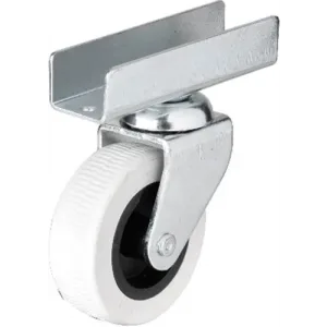 323 - 50x20 Mm Gri Uzun U Tablalı Teker 4 Adet