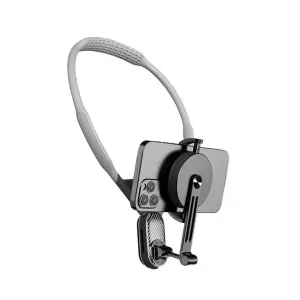 360 Derece Ayarlanabilir Boyun Askılı Manyetik Telefon Tutucu