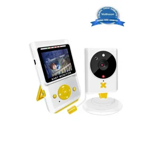 Akıllı Bebek Kamerası Monitörlü Karşılıklı Konuşma Özellikli Sıcaklık İzleme 2.4 İnç Bebek Kamerası