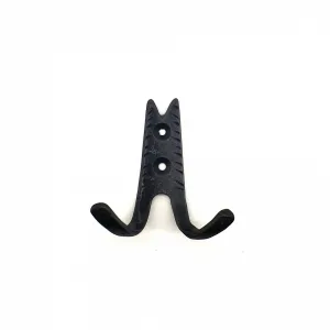 Antika Tarz Dekoratif Pirinç Kurt Askı - 75x70 Mm, Oksit