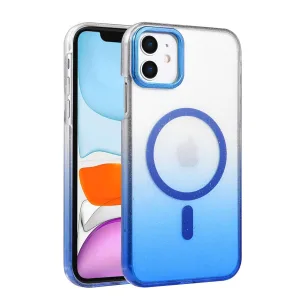 Apple İphone 11 Glossy Magsafe Kapak - Mavi