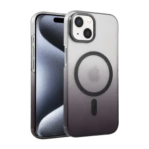 Apple İphone 15 Glossy Magsafe Kapak - Siyah