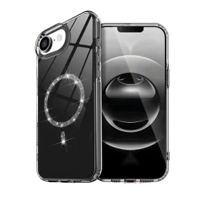 Apple İphone 16e Live Diamond Magsafe Kapak - Siyah