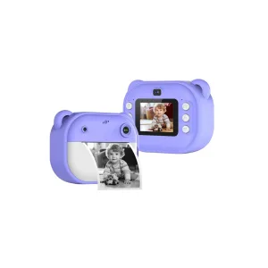 Dijital Video Kayıt Fotoğraf Çocuk Kamerası Anlık Termal Resim Kağıt Baskılı