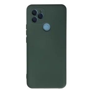 General Mobile Gm 21 Kılıf Nano İçi Kadife Silikon - Koyu Yeşil