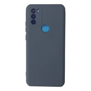 General Mobile Gm 21 Plus Kılıf Nano İçi Kadife Silikon - Gri