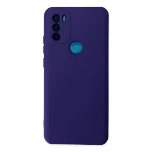 General Mobile Gm 21 Plus Kılıf Nano İçi Kadife Silikon - Mor