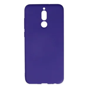 Huawei Mate 10 Lite Kılıf Nano İçi Kadife Silikon - Mor