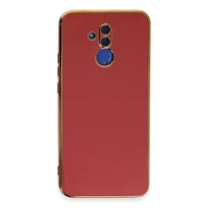 Huawei Mate 20 Lite Kılıf Volet Silikon - Kırmızı