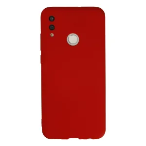 Huawei P Smart 2019 Kılıf Nano İçi Kadife Silikon - Kırmızı