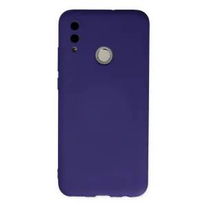Huawei P Smart 2019 Kılıf Nano İçi Kadife Silikon - Mor