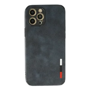 İphone 12 Pro Kılıf Loop Deri Silikon - Lacivert