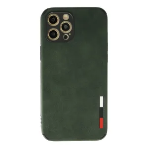 İphone 12 Pro Max Kılıf Loop Deri Silikon - Yeşil