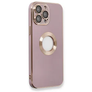 İphone 13 Pro Max Kılıf Store Silikon - Mor