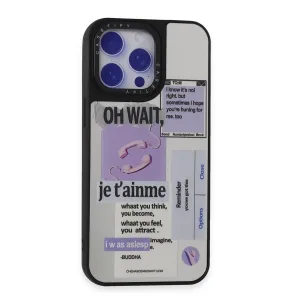 İphone 15 Pro Kılıf Mirror Desenli Kapak - Mirror - 4