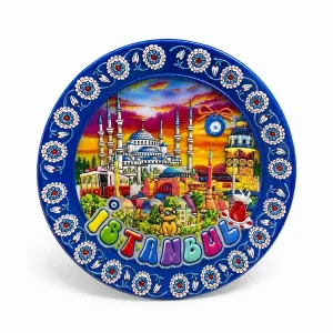 İstanbul Temalı Seramik Magnet Alk5854