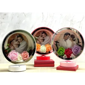 Kişiye Özel Fotoğraf Alanlı Ledli Çerceve Alk4449