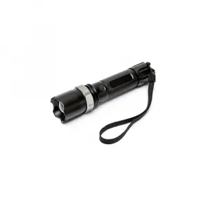 Km-110 Profesyonel Şarjlı El Feneri Ledli+flashlight+zoom Özellikli  Aparatlı 6 Parça Full Set