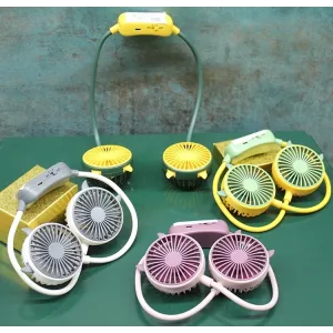 Kuromi Şarjlı Boyun Fanı Vantilatör 2 Kademeli Alk2687