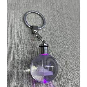 Ledli Sultanahmet Tasarımı Kristal Anahtarlık Alk3804