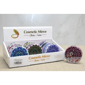 Mandala Desenli Hareketli Sulu El Aynası Alk4580