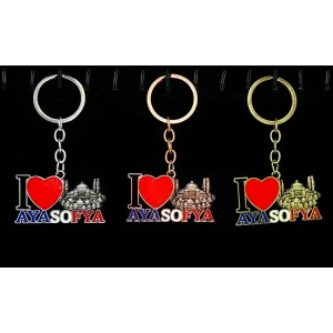 Metal Ayasofya Anahtarlık Alk2199