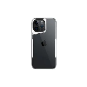 Newface İphone 16 Pro Max Kılıf Boyi Silikon Kapak - Gümüş