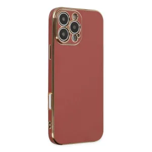 Newface İphone 16 Pro Max Kılıf Volet Silikon - Kırmızı