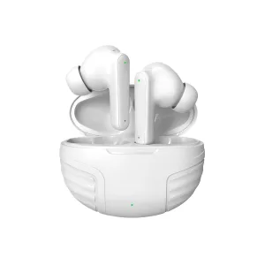 Newface Ls-19 Aktif Gürültü Engelleyici Özellikli Bluetooth 5.4 Kablosuz Airpods Kulaklık - Beyaz