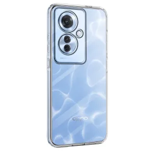 Newface Oppo Reno 11f Kılıf Lüx Şeffaf Silikon