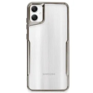 Newface Samsung Galaxy A05 Kılıf Boyi Silikon Kapak - Titan Gri