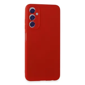Newface Samsung Galaxy A05s Kılıf First Silikon - Kırmızı