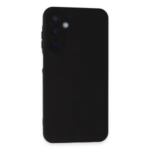 Newface Samsung Galaxy A05s Kılıf Nano İçi Kadife Silikon - Siyah