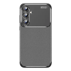 Newface Samsung Galaxy A15 4g Kılıf Auto Focus Karbon Kapak - Siyah