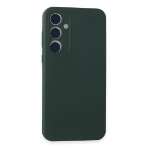 Newface Samsung Galaxy A15 4g Kılıf First Silikon - Koyu Yeşil