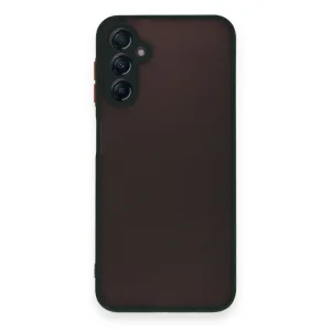 Newface Samsung Galaxy A15 4g Kılıf Montreal Silikon Kapak - Yeşil