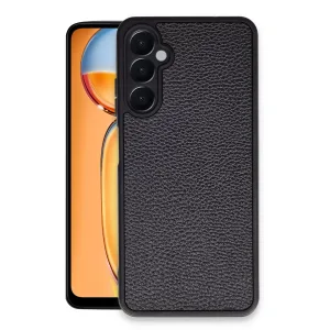 Newface Samsung Galaxy A25 5g Kılıf Aras Deri Kapak - Siyah