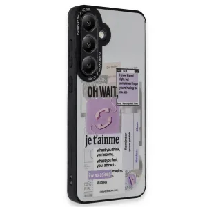 Newface Samsung Galaxy A25 5g Kılıf Mirror Desenli Kapak - Mirror - 4